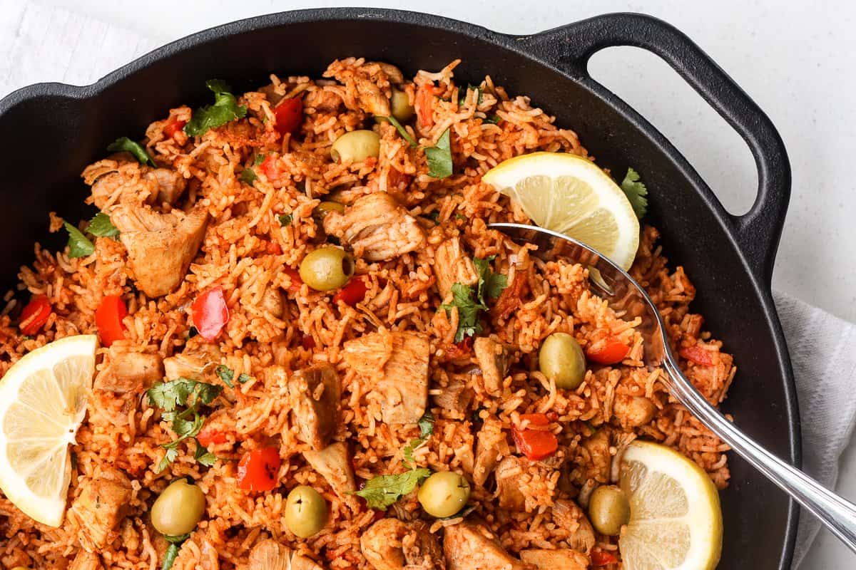 Chicken and Spanish “Rice”