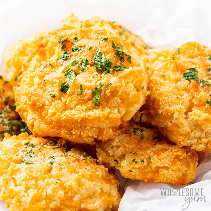 Keto Cheddar Bay Biscuits