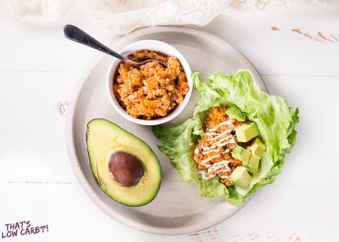 Low Carb Buffalo Sloppy Joes