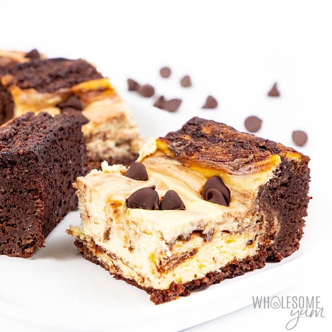 Low Carb Keto Cream Cheese Brownies Recipe